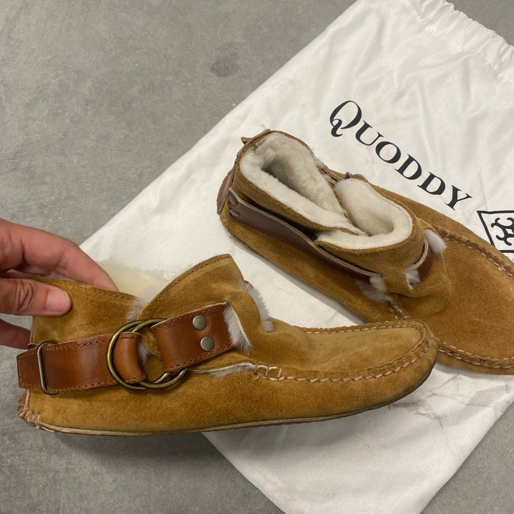 Quoddy suede ring boot
